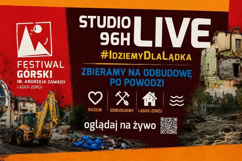 96 godzin charytatywnego streamu na Festiwalu Górskim – #IdziemyDlaLądka