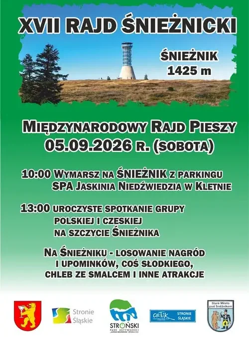 XVII Rajd Śnieżnicki – górska przygoda na Śnieżniku już 5 września