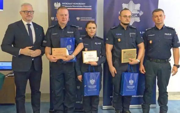 Mł. asp. Lidia Podlecka ze Szczytna wicemistrzynią województwa w konkursie rzeczników dyscyplinarnych