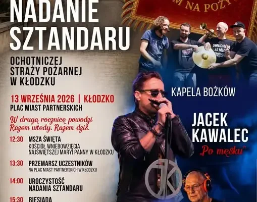 Uroczyste nadanie sztandaru OSP Kłodzko – program wydarzenia