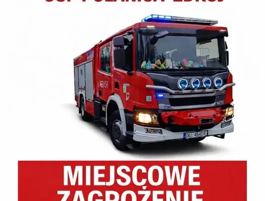 Akcja ratownicza w Polanicy-Zdroju: pacjent uwięziony w maszynie