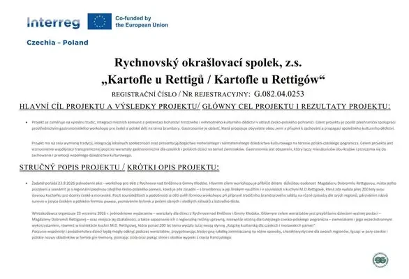 Kartofle u Rettigów: polsko-czeskie spotkanie ziemniaczane w Ołdrzychowicach Kłodzkich