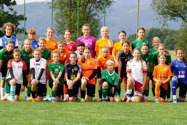 Mariia Shevelieva z Trojana Lądek-Zdrój na konsultacji kadry U13 w Piławie Dolnej