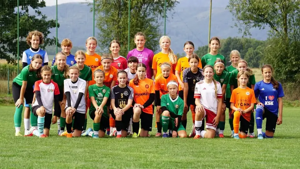 Mariia Shevelieva z Trojana Lądek-Zdrój na konsultacji kadry U13 w Piławie Dolnej