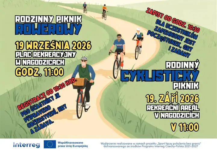 Rodzinny Piknik Rowerowy w Nagodzicach już 19 września