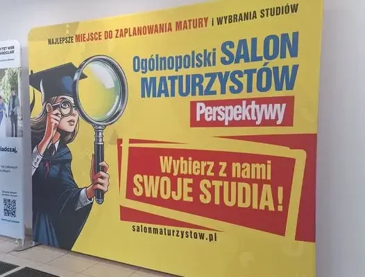 Maturzyści z Bystrzycy Kłodzkiej na Salonie Maturzystów we Wrocławiu