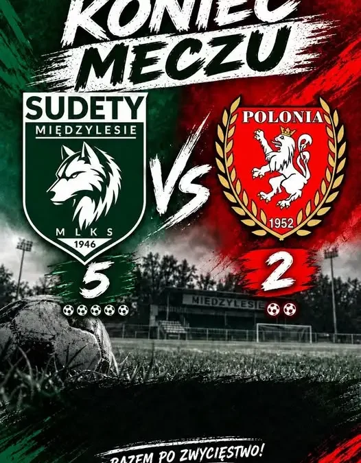 Wygrana 5:2 z Polonią Bystrzyca Kłodzka II – hat-trick Szymona Juraszka