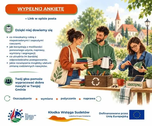 Ziemia Kłodzka pyta mieszkańców: co robisz z rzeczami, których już nie potrzebujesz?