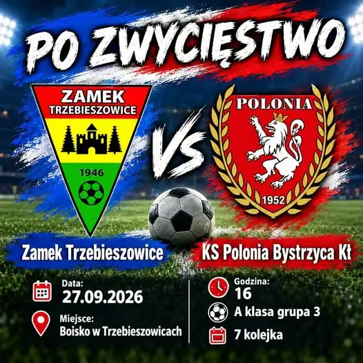 Polonia Bystrzyca Kłodzka jedzie do Trzebieszowic po zwycięstwo