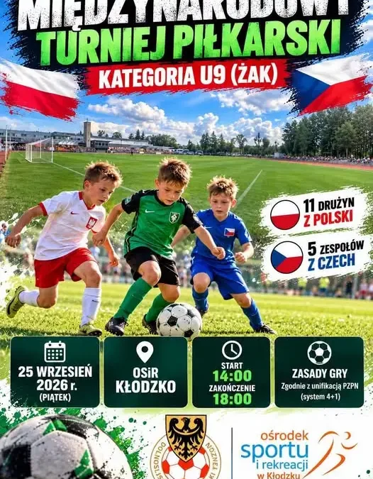 Młodzi piłkarze z Lądka jadą na turniej do Kłodzka