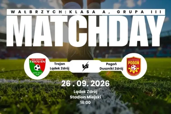 Saltic Pogoń Duszniki-Zdrój zagra w Lądku-Zdroju. Mecz już dziś!