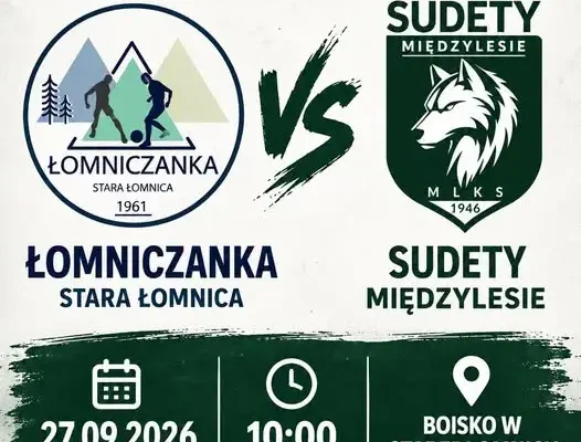 Klasa B: Łomniczanka Stara Łomnica zagra w niedzielę o 10:00