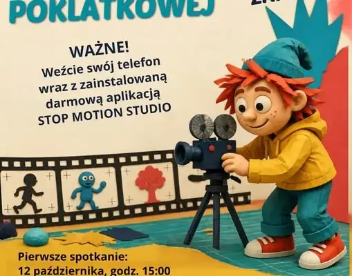Warsztaty animacji dla dzieci w Międzylesiu – pierwsze spotkanie 12 października