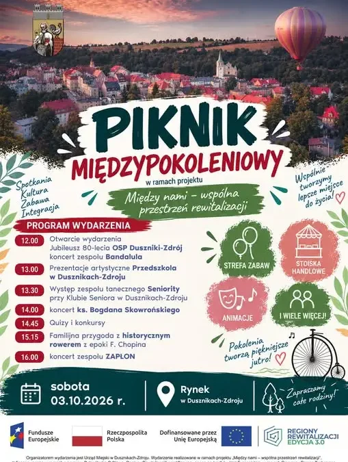 Piknik Międzypokoleniowy i 80-lecie OSP Duszniki-Zdrój już w tę sobotę