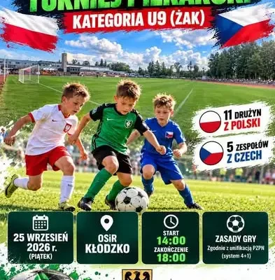 Międzynarodowy Turniej Piłkarski U9 w Kłodzku – relacja i wyniki Trojana Lądek-Zdrój