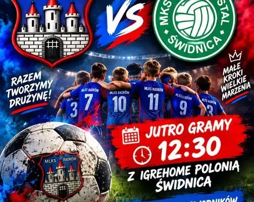 Młodziki MLKS Radków zagrają z Polonią Świdnica – mecz już jutro