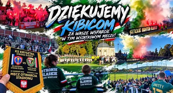 Kryształ Stronie Śląskie 0:10 Śląsk Wrocław – sportowe święto po powodzi
