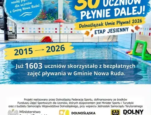 Noworudzcy uczniowie znów uczą się pływać. Ruszył jesienny etap programu