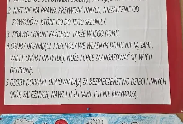 Międzynarodowy Dzień bez Przemocy w Zespole Szkół Samorządowych w Stroniu