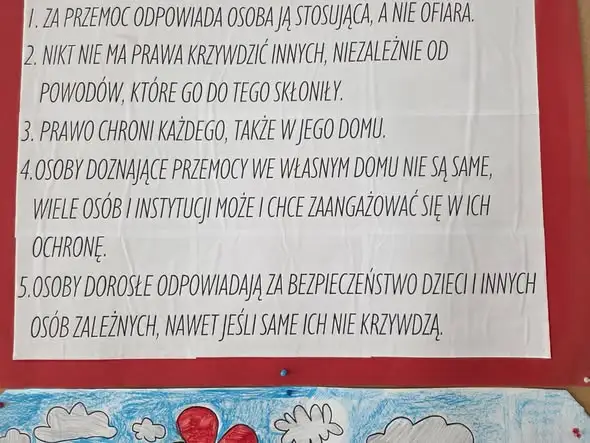 Międzynarodowy Dzień bez Przemocy w Zespole Szkół Samorządowych w Stroniu