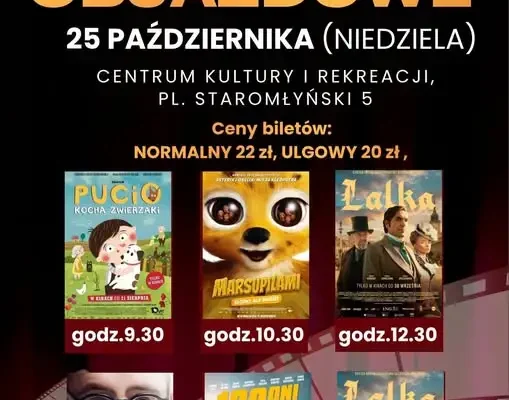 Kino Objazdowe wraca do Lądka-Zdroju – seanse filmowe już 25 października