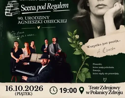 90. urodziny Agnieszki Osieckiej – koncert w Polanicy-Zdroju