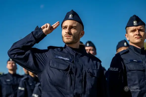 Akademia Policji w Szczytnie oddała hołd podkom. Natanowi Sieroniowi