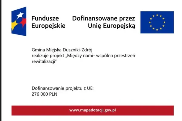Duszniki-Zdrój rewitalizują rynek i integrują mieszkańców za unijne pieniądze
