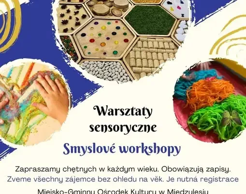 Warsztaty sensoryczne w Międzylesiu – trwają zapisy