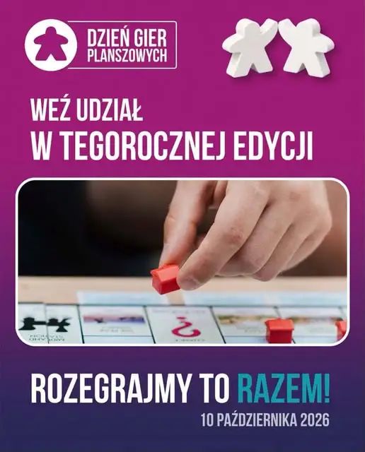 Dzień Gier Planszowych w Zespole Szkół w Plewinkach – już 10 października