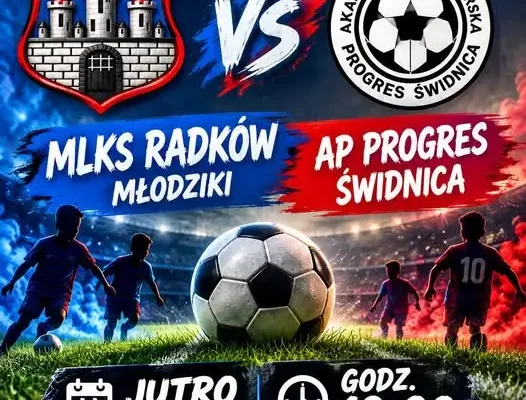 Młodziki MLKS Radków zagrają z AP Progres Świdnica