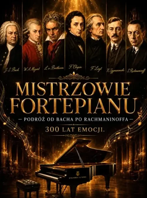Mistrzowie Fortepianu w Kłodzku – koncertowa podróż od Bacha do Rachmaninoffa