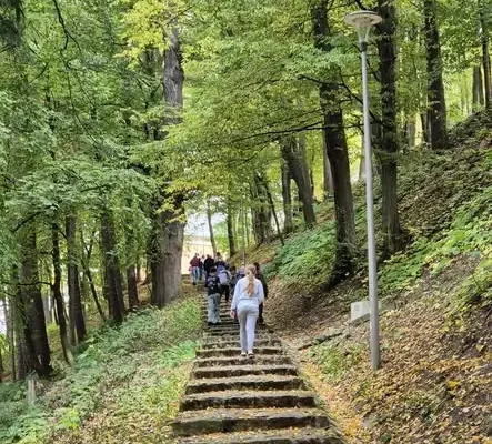 Jesienna integracja klasy 5b na Górze Parkowej