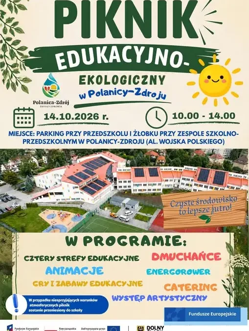 Piknik Edukacyjno-Ekologiczny w Polanicy-Zdroju już 14 października