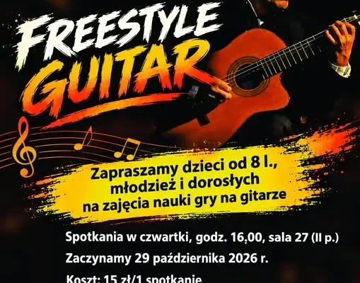 Warsztaty gry na gitarze w Lądku-Zdroju – zapisy trwają