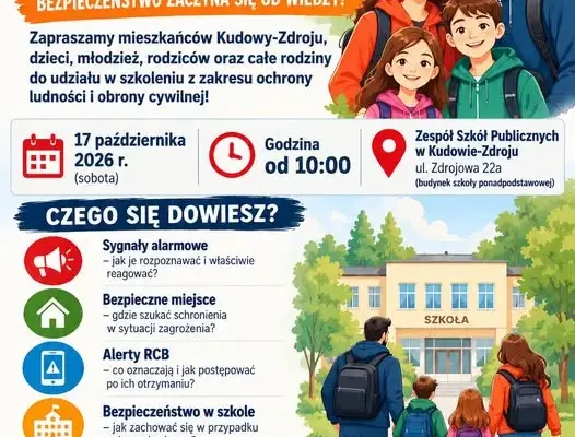 Trening Rodzinny w Kudowie-Zdroju – naucz się dbać o bezpieczeństwo swoje i bliskich