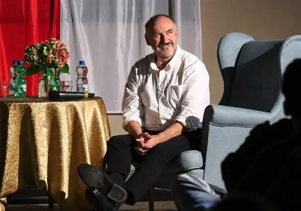 Andrzej Grabowski spotkał się z uczniami I LO w Kłodzku