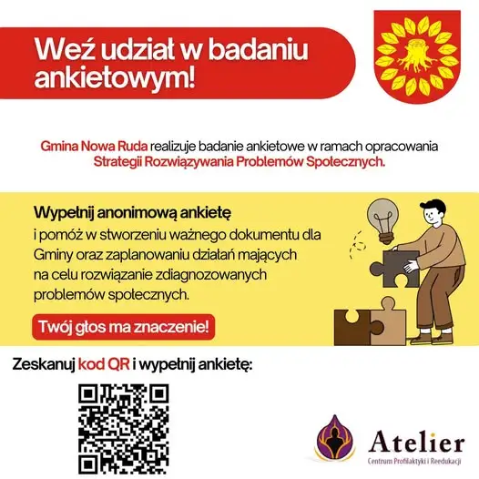Gmina Nowa Ruda pyta mieszkańców o problemy społeczne – wypełnij ankietę