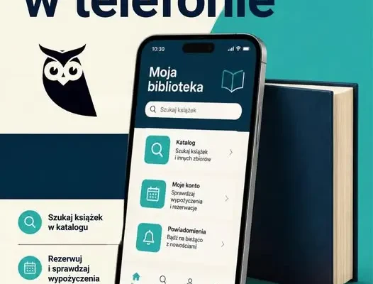Nowa aplikacja Sowa MOBI ułatwi czytelnikom zarządzanie biblioteką