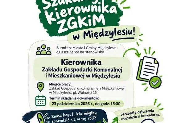 Międzylesie szuka kierownika ZGKiM. Nabór trwa do 23 października