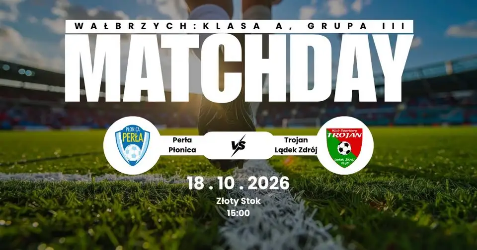 LKS Trojan Lądek-Zdrój zagra z Perłą Płonica w Złotym Stoku