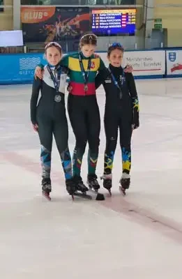 Oliwia Pańczyszyn z trzecim miejscem w Pucharze Polski w short-tracku na 500 m