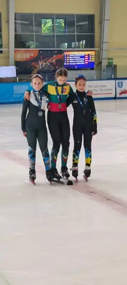 Oliwia Pańczyszyn z trzecim miejscem w Pucharze Polski w short-tracku na 500 m