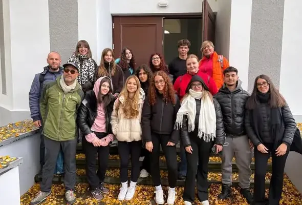 Włoscy uczniowie z Lipari odwiedzili szkołę w Lądku-Zdroju w ramach Erasmus+
