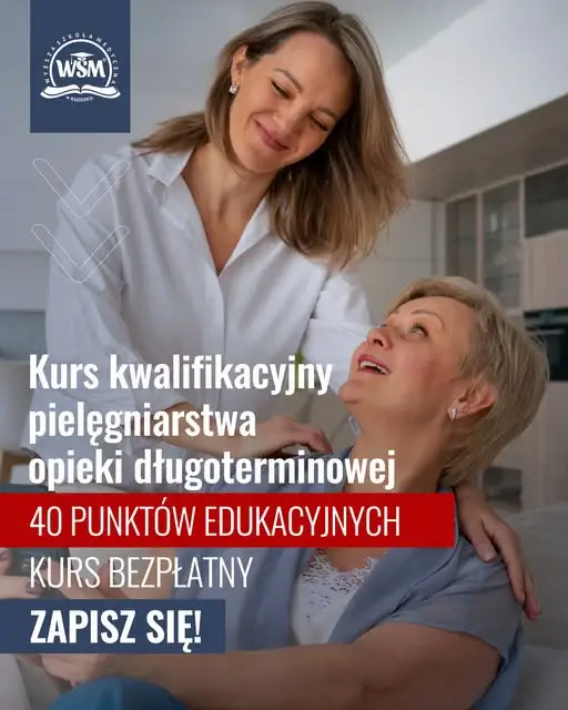 Bezpłatny kurs pielęgniarstwa opieki długoterminowej w Wałbrzychu – ostatnie miejsca