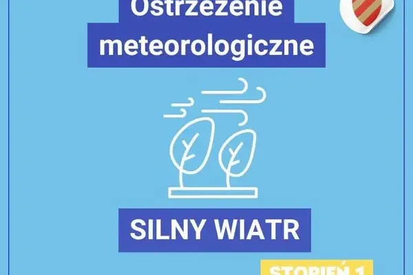 Silny wiatr w powiecie kłodzkim – ostrzeżenie meteorologiczne na 25 października