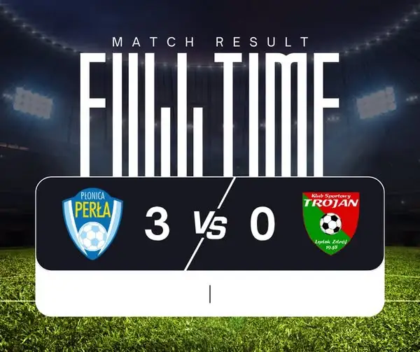 PERŁA Płonica pewnie pokonuje Trojan Lądek Zdrój 3:0