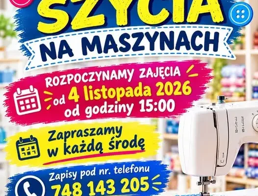 Stronie Śląskie: od listopada ruszają zajęcia szycia dla dzieci