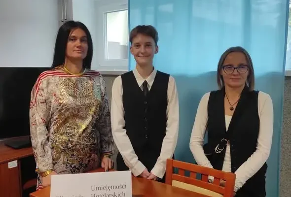 Uczennica z Polanicy-Zdroju walczyła w Olimpiadzie Hotelarskiej