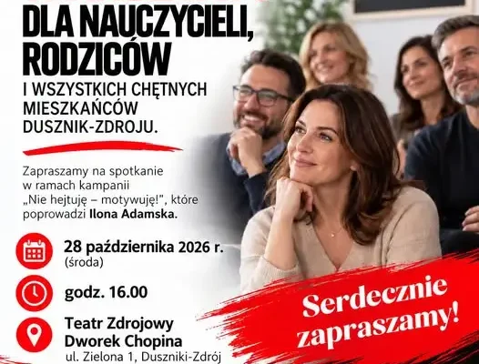 Warsztaty „Nie hejtuję – motywuję!” w Dusznikach-Zdroju